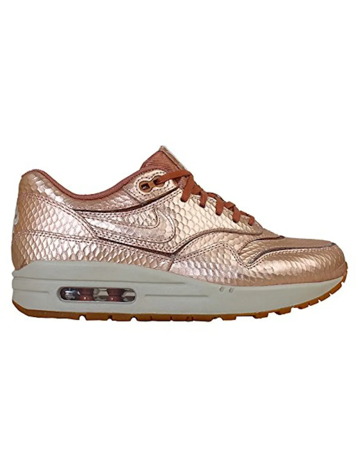 Женские кроссовки Lifestyle Nike Air Max 1 — изображение 1 из 1, металлик красный/светлый