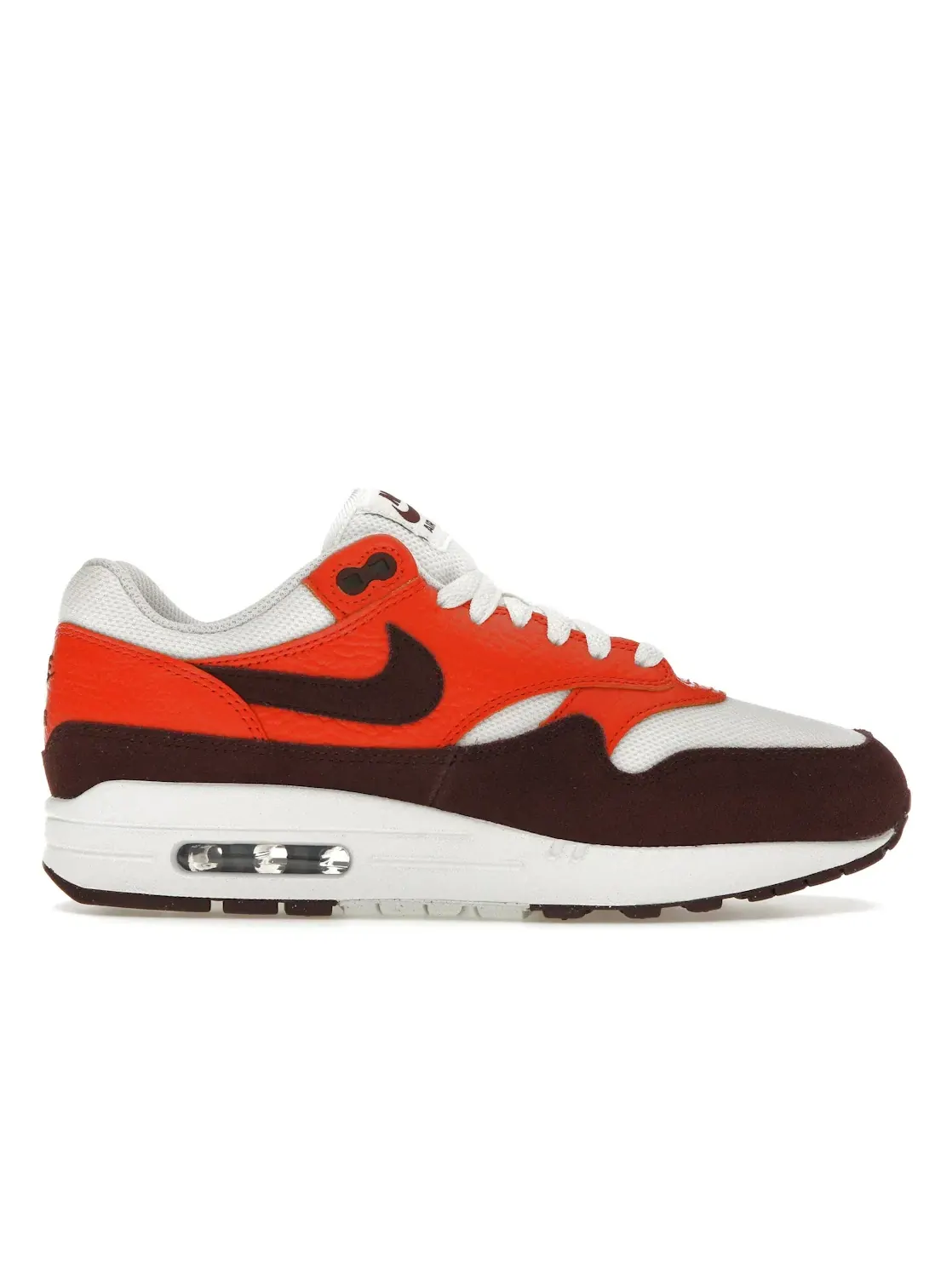 Мужские кроссовки Lifestyle Nike Air Max 1 — изображение 1 из 4, белый/красный/бордовый