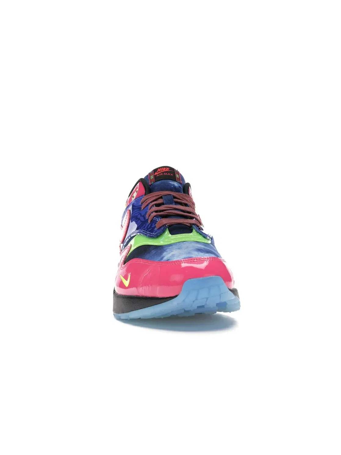 Мужские кроссовки с принтом Nike Air Max 1 — изображение 2 из 4, синий/розовый