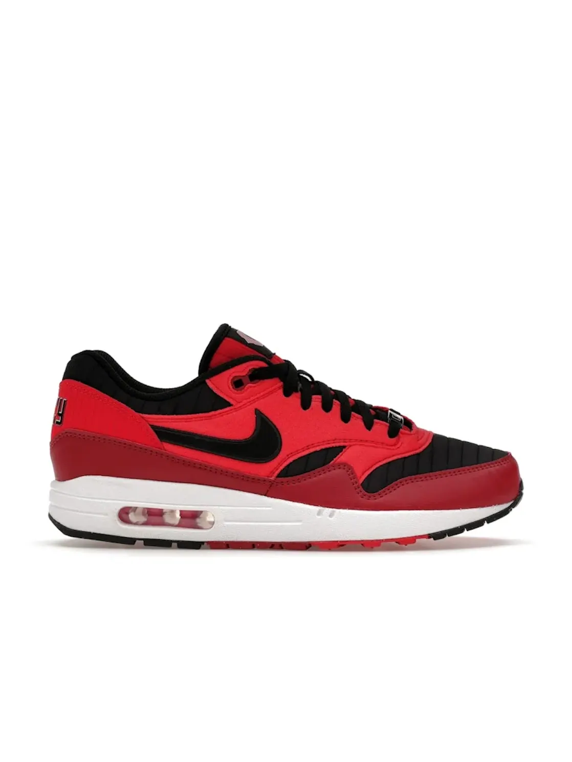 Мужские кроссовки с принтом Nike Air Max 1 — изображение 1 из 4, красный/черный/белый