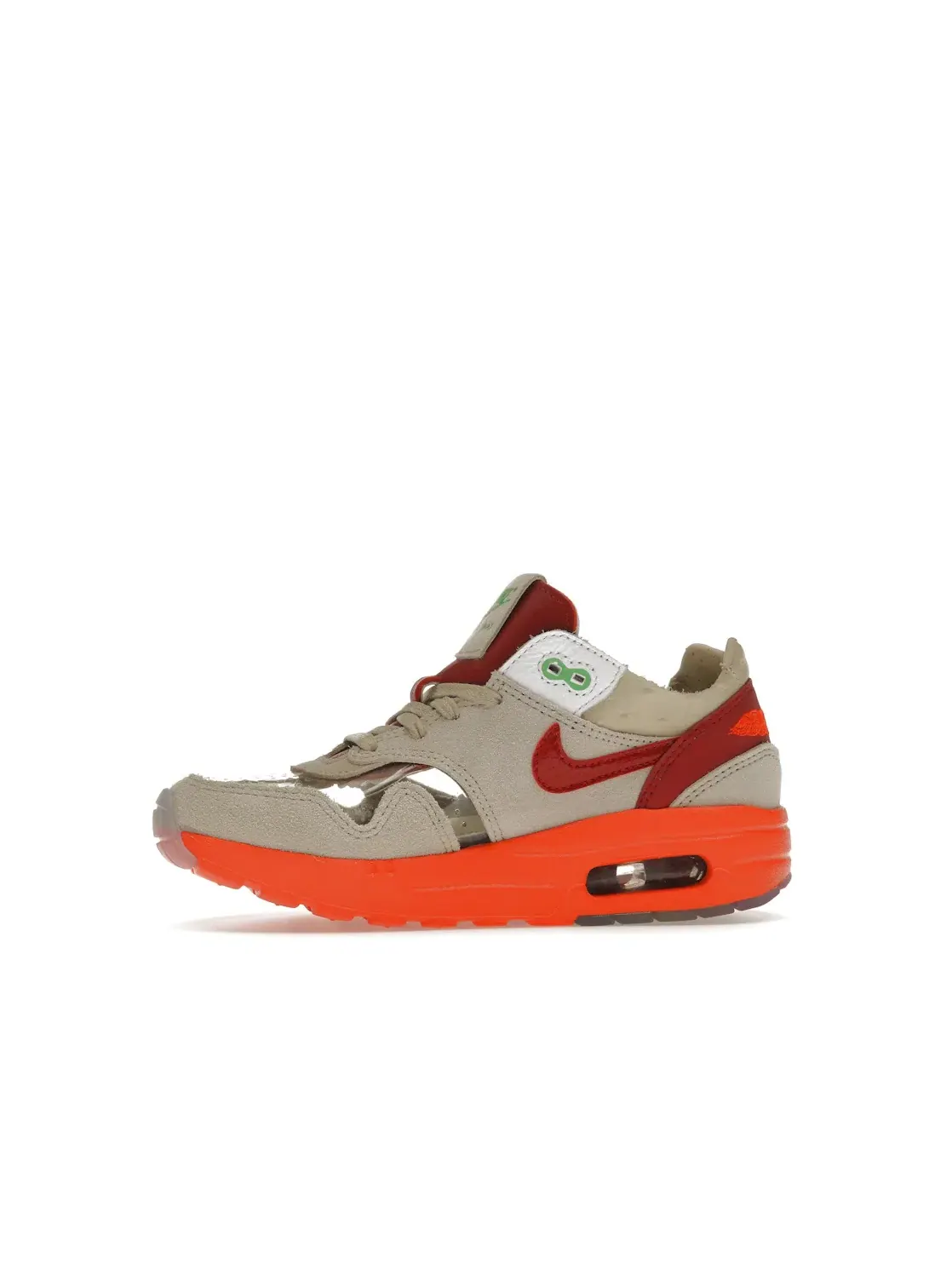 Детские кроссовки с прозрачным верхом Nike Air Max 1 CLOT Kiss of Death (2021) (PS) Nike — изображение 3 из 4