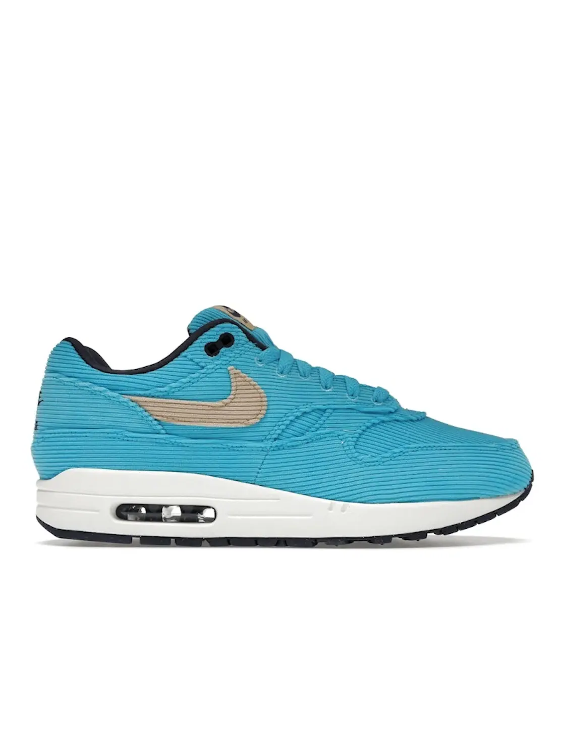 Мужские кроссовки с вельветовым верхом Nike Air Max 1 — изображение 1 из 4, синий