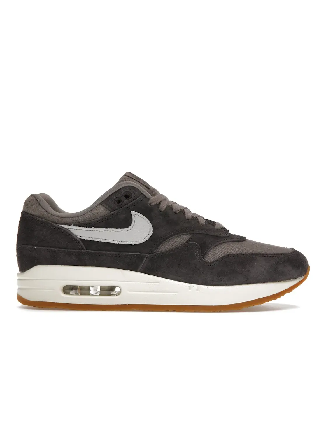 Мужские кроссовки Lifestyle с замшевыми вставками Nike Air Max 1 — изображение 1 из 4, серый/серый/серый