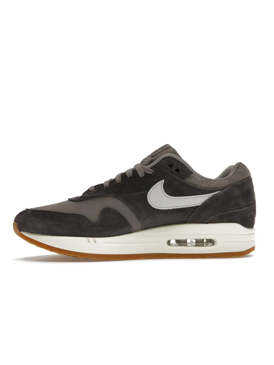 Мужские кроссовки Lifestyle с замшевыми вставками Nike Air Max 1 — изображение 3 из 4, серый/серый/серый