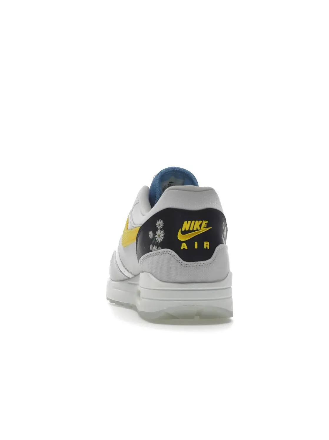 Мужские кроссовки с принтом Daisy Nike — изображение 4 из 4, белый/черный