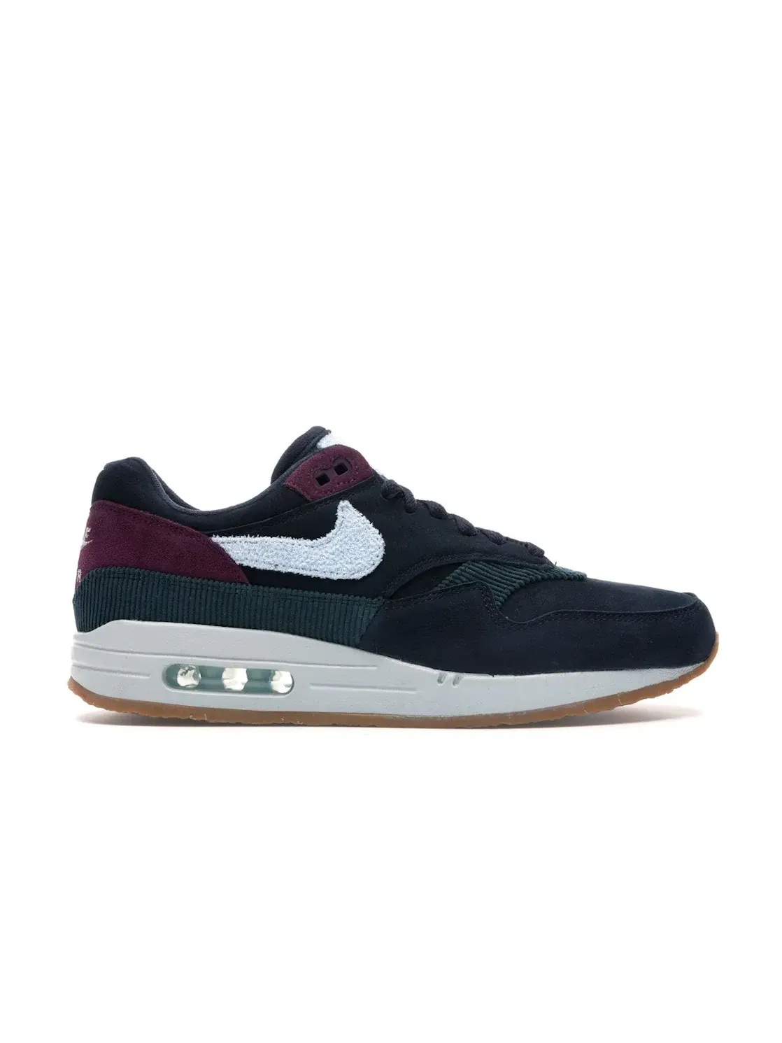 Мужские кроссовки с текстильным верхом Nike Air Max 1, Dark Obsidian/Cobalt Tint-Ocean Bliss — изображение 1 из 4
