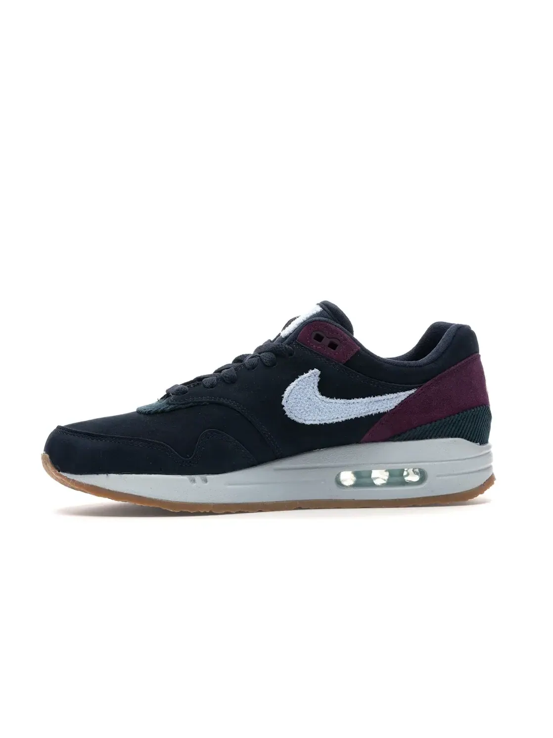 Мужские кроссовки с текстильным верхом Nike Air Max 1, Dark Obsidian/Cobalt Tint-Ocean Bliss — изображение 3 из 4