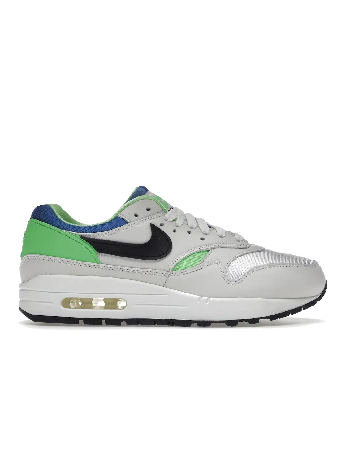 Мужские кроссовки с неопреновым верхом Nike Air Max 1 — изображение 1 из 4, белый/черный-синий