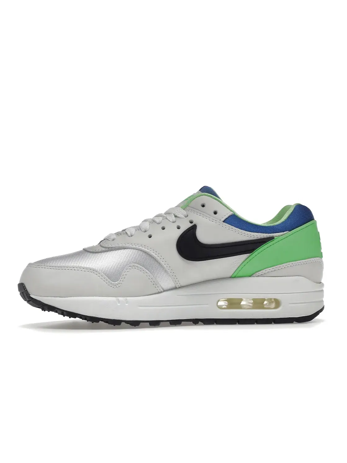 Мужские кроссовки с неопреновым верхом Nike Air Max 1 — изображение 3 из 4, белый/черный-синий