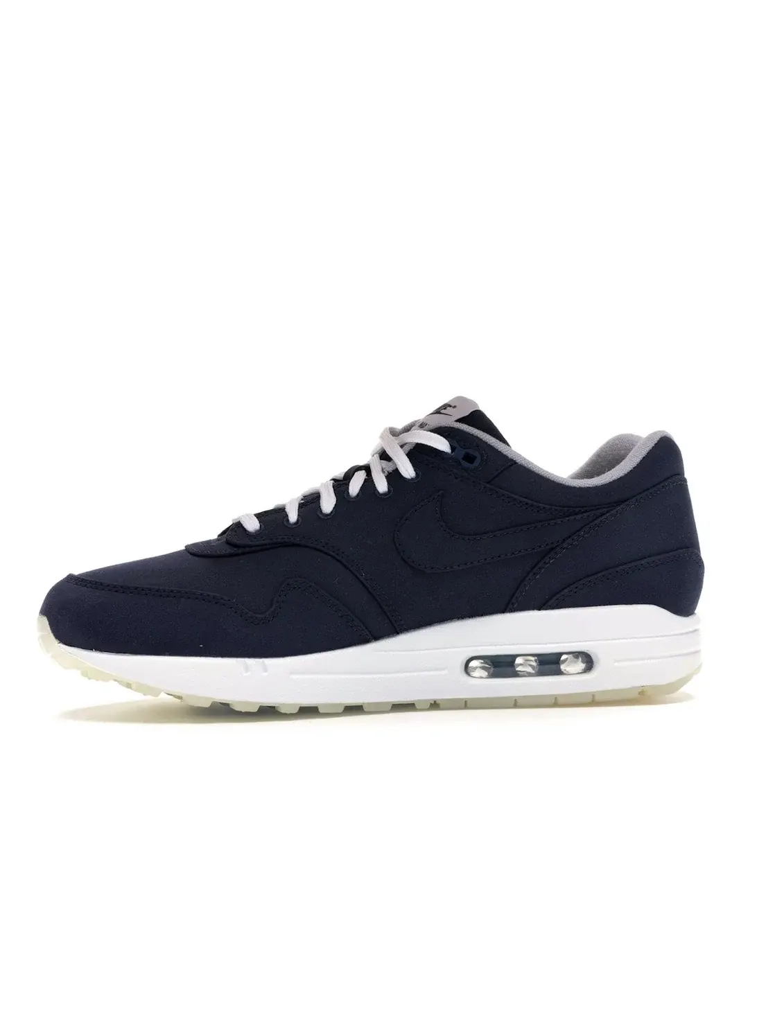 Мужские кроссовки lifestyle Nike Air Max 1 — изображение 3 из 4, синий/белый-серый-синий