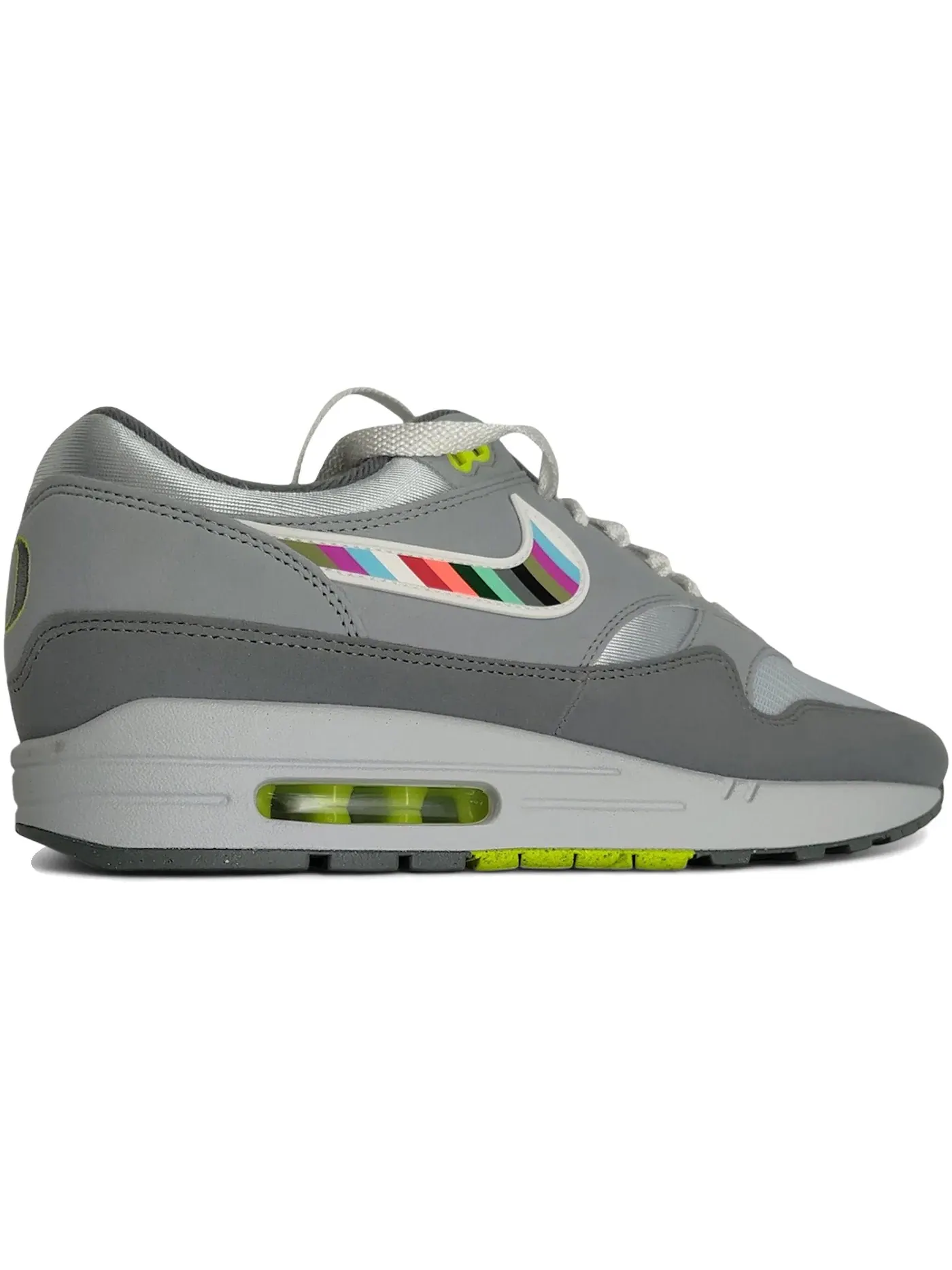 Мужские кроссовки Lifestyle Nike Air Max 1 — изображение 1 из 1, серый/зеленый