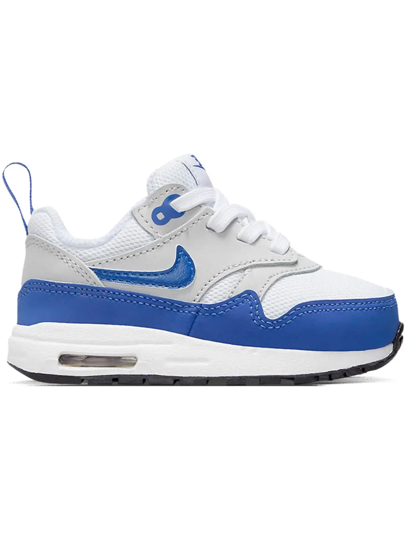 Детские кроссовки Lifestyle Nike Air Max 1 EasyOn — изображение 1 из 1, белый/серый/черный