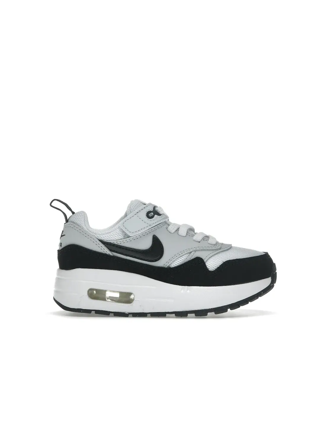 Детские кроссовки Lifestyle Nike Air Max 1 EasyOn — изображение 1 из 4, белый/платиновый/черный