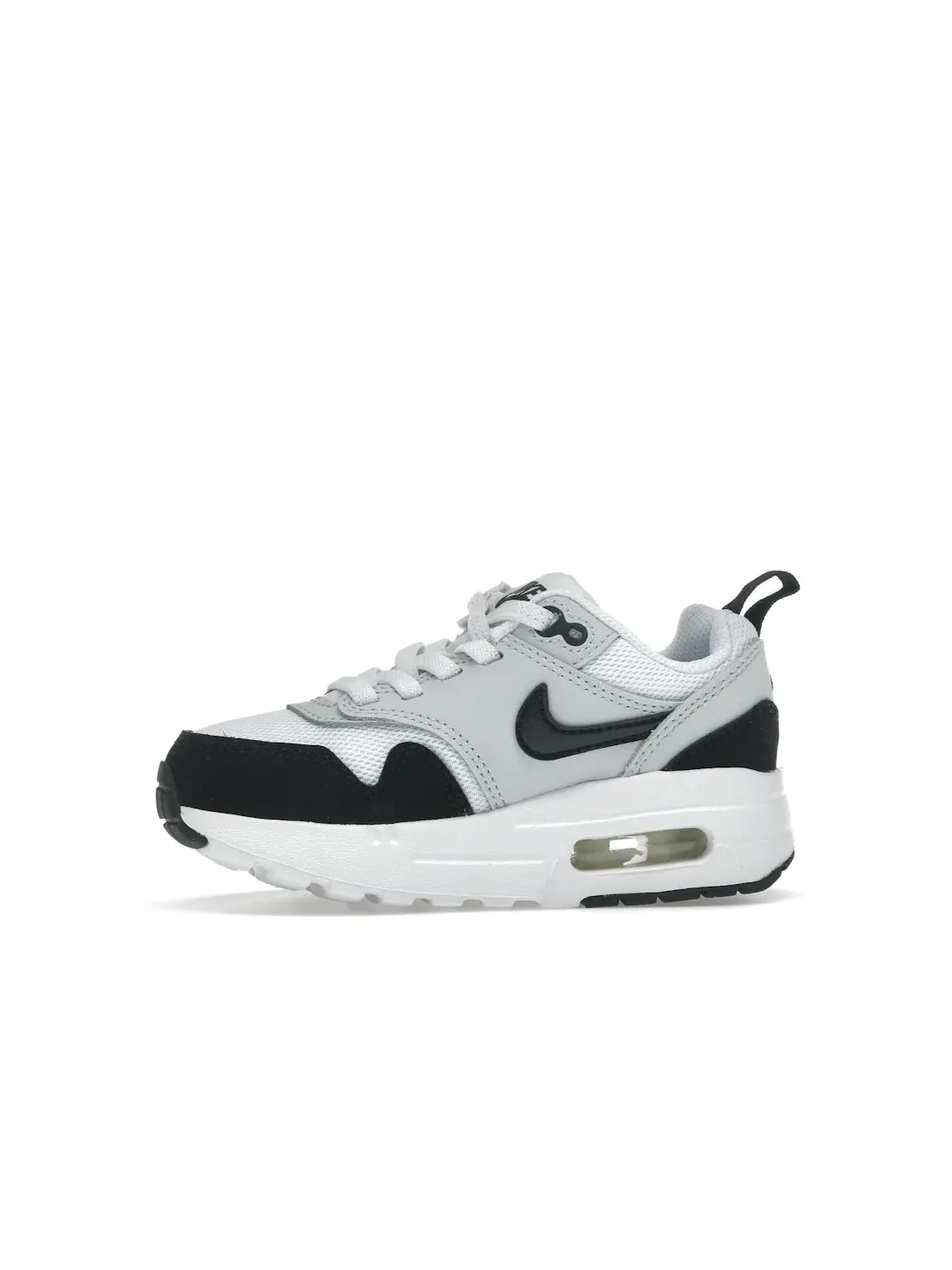 Детские кроссовки Lifestyle Nike Air Max 1 EasyOn — изображение 3 из 4, белый/платиновый/черный