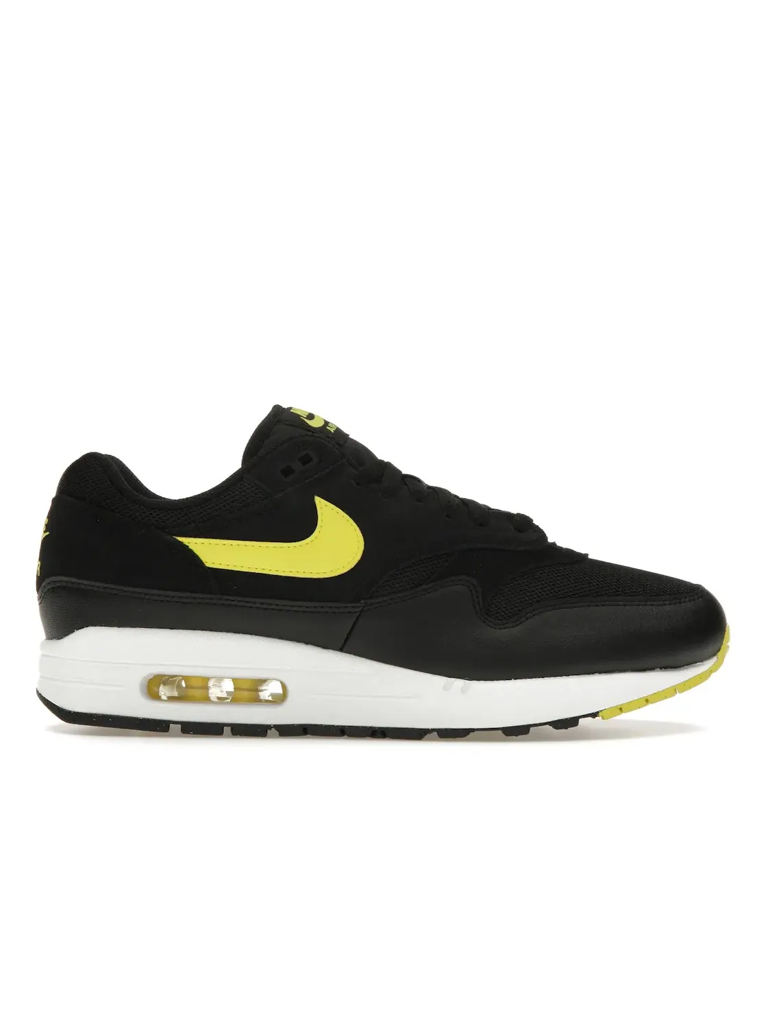 Мужские кроссовки Lifestyle с комикс-принтом Nike Air Max 1 Essential — изображение 1 из 4, черный/желтый/белый