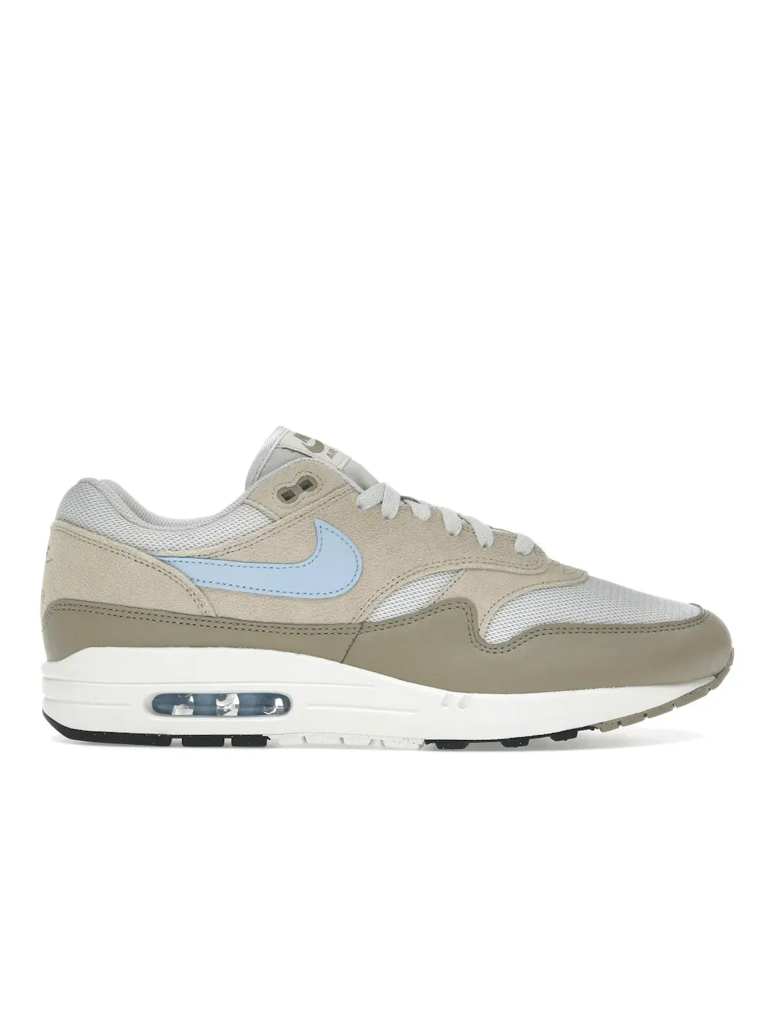 Мужские кроссовки для повседневной носки Nike Air Max 1 Essential — изображение 1 из 4, светлый/-хаки-синий