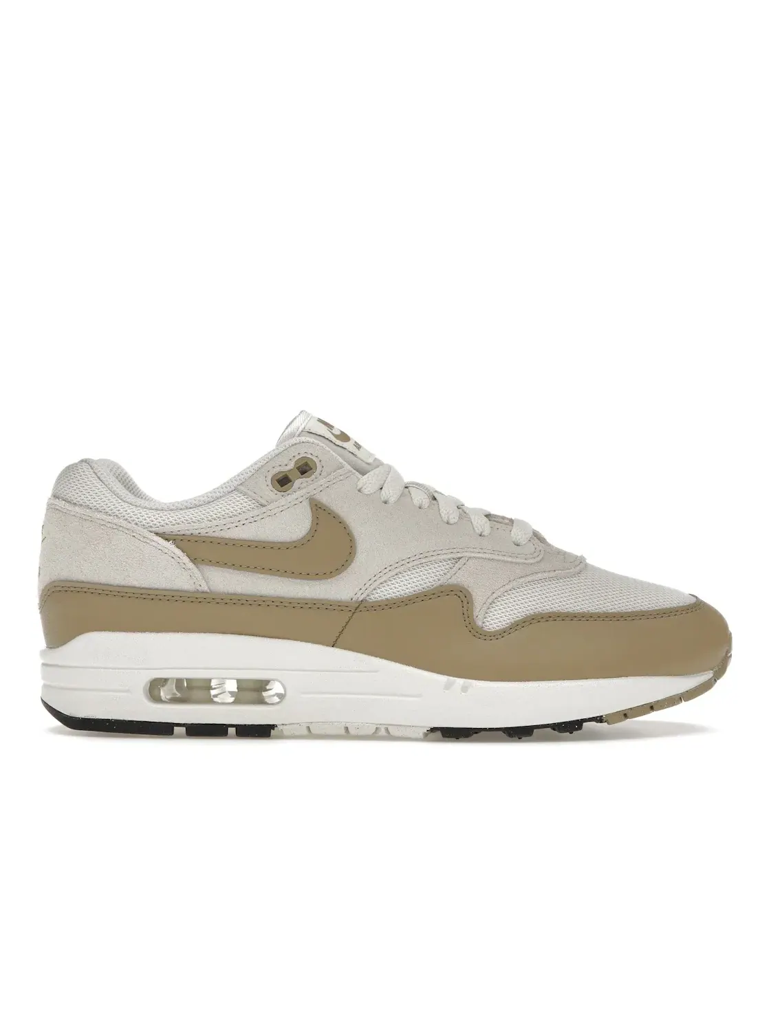 Мужские кроссовки Lifestyle с видимой амортизацией Nike Air Max 1 Essential — изображение 1 из 4, хаки/светлый коричневый