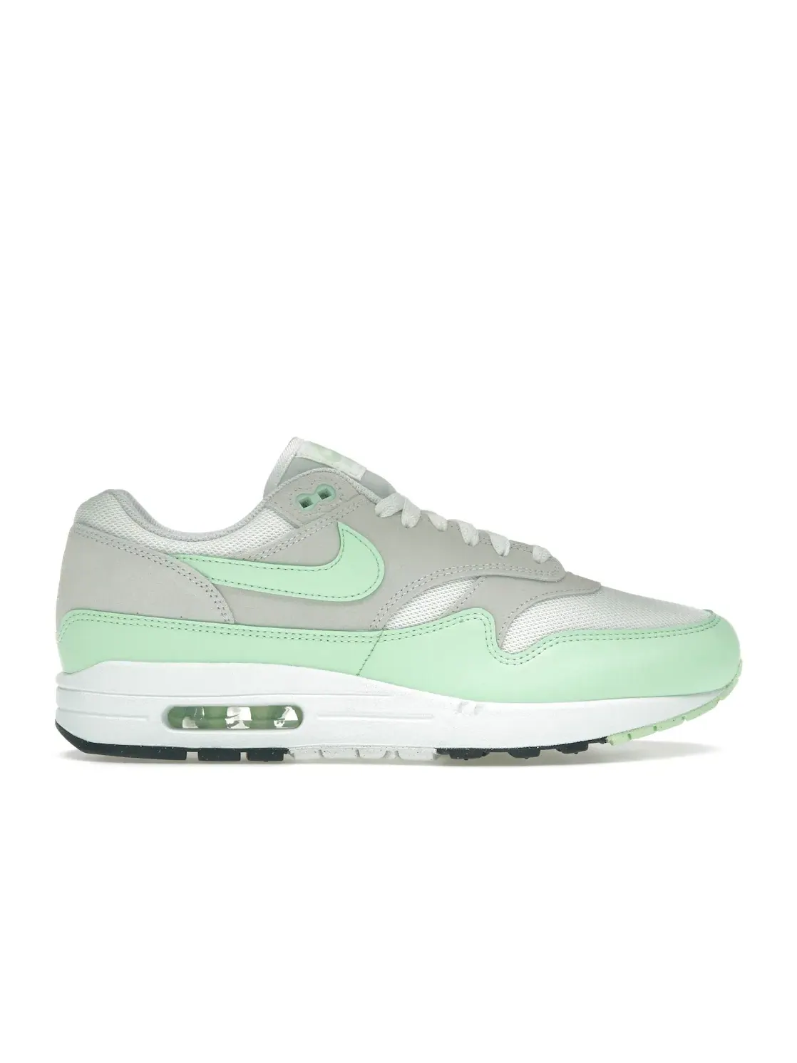 Мужские кроссовки Lifestyle Nike Air Max 1 Essential — изображение 1 из 4, белый//черный/зеленый