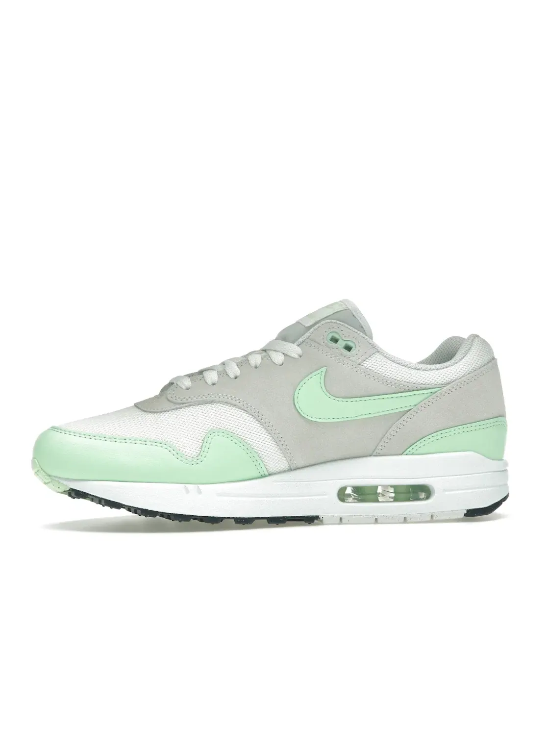 Мужские кроссовки Lifestyle Nike Air Max 1 Essential — изображение 3 из 4, белый//черный/зеленый