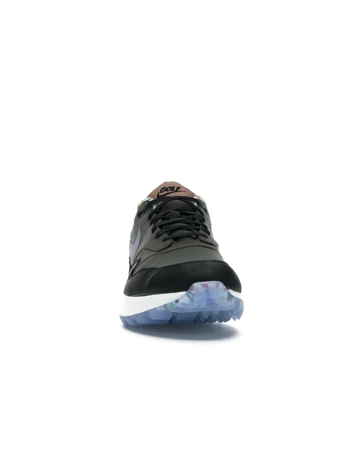Мужские гольф-туфли с длинным рукавом Nike Air Max 1 Golf — изображение 2 из 4, хаки/черный-белый-серый