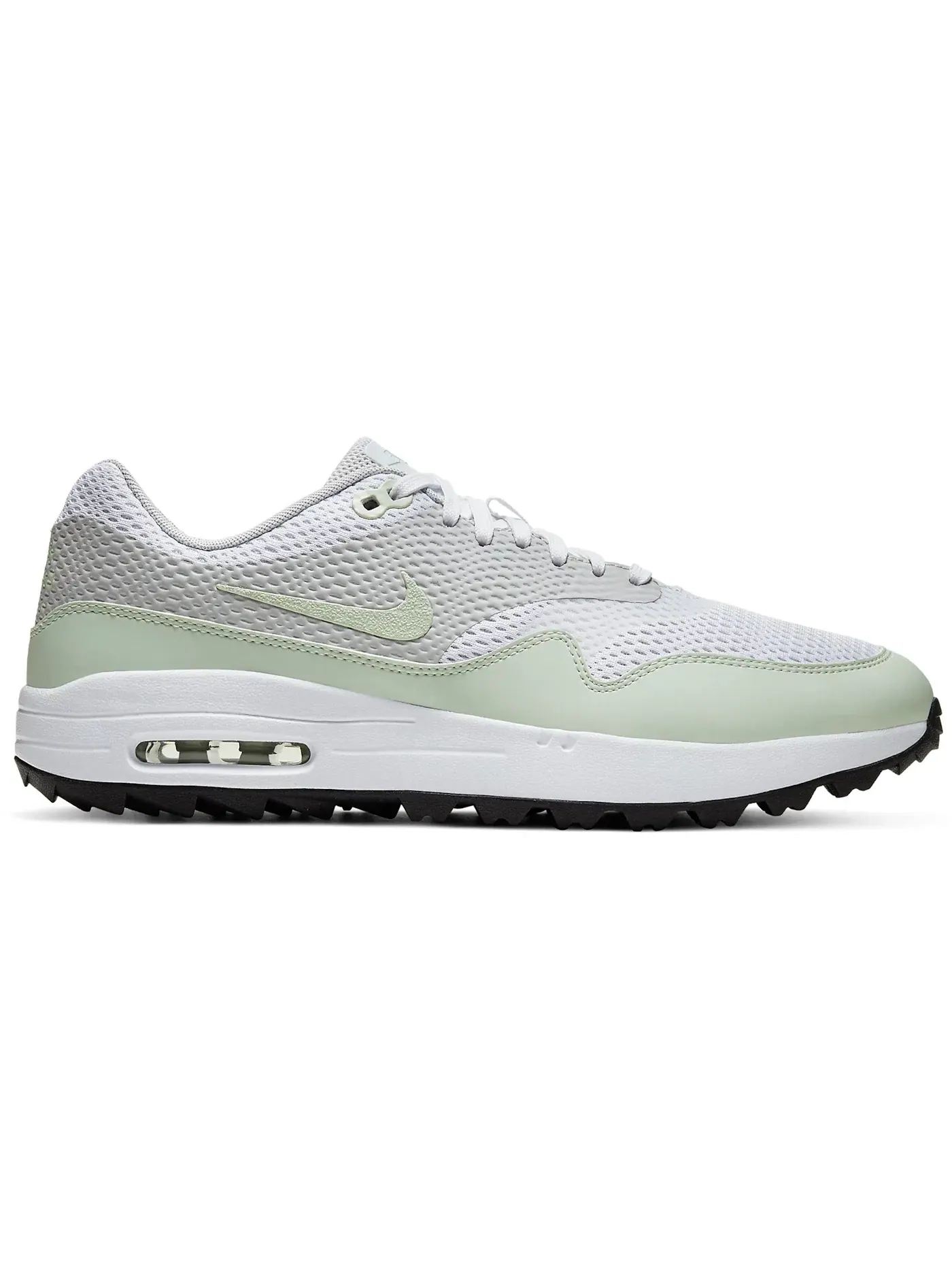 Мужские кроссовки для гольфа Nike Air Max 1 Golf — изображение 1 из 1, белый/серый-черный