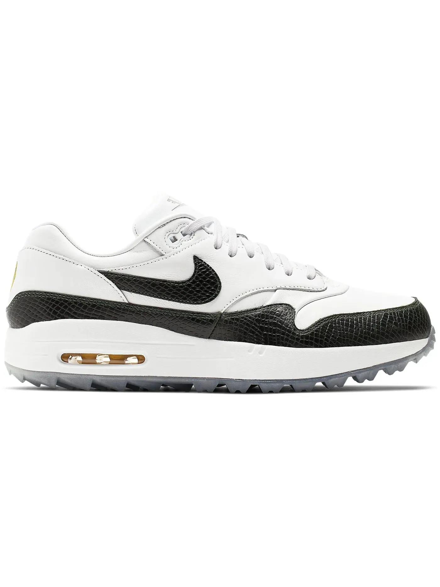 Мужские гольф-туфли Nike Air Max 1 Golf — изображение 1 из 1, белый/-желтый