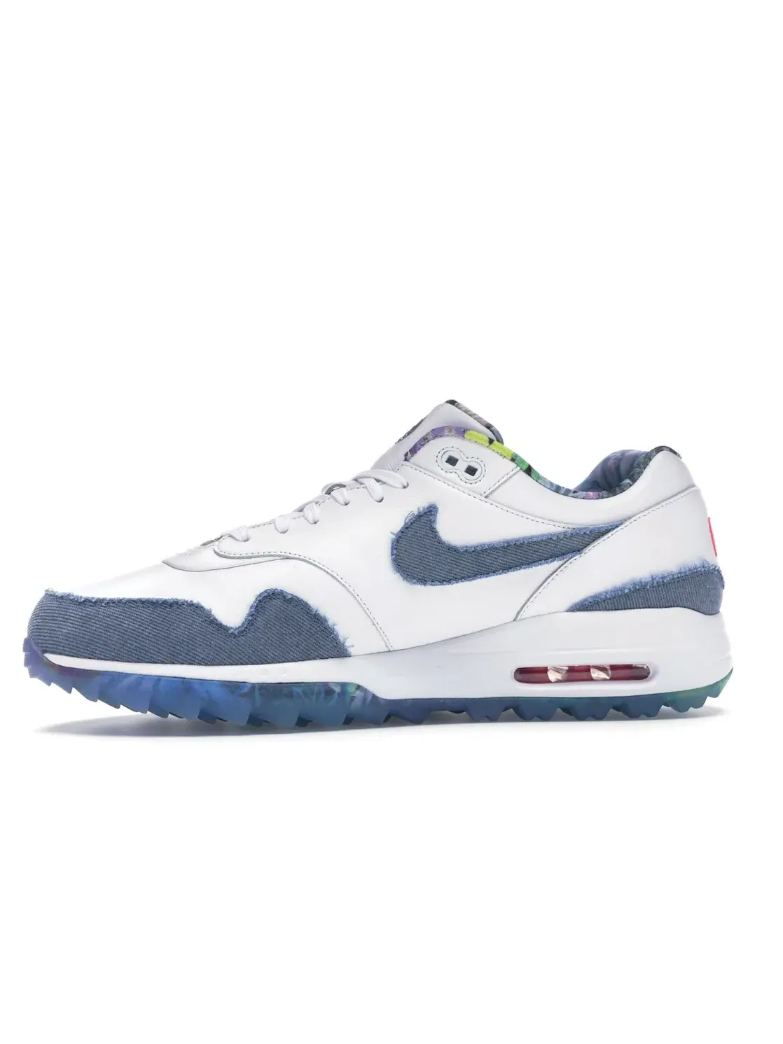 Мужские кроссовки для гольфа с принтом Nike Air Max 1 Golf Nike — изображение 3 из 4, белый/розовый