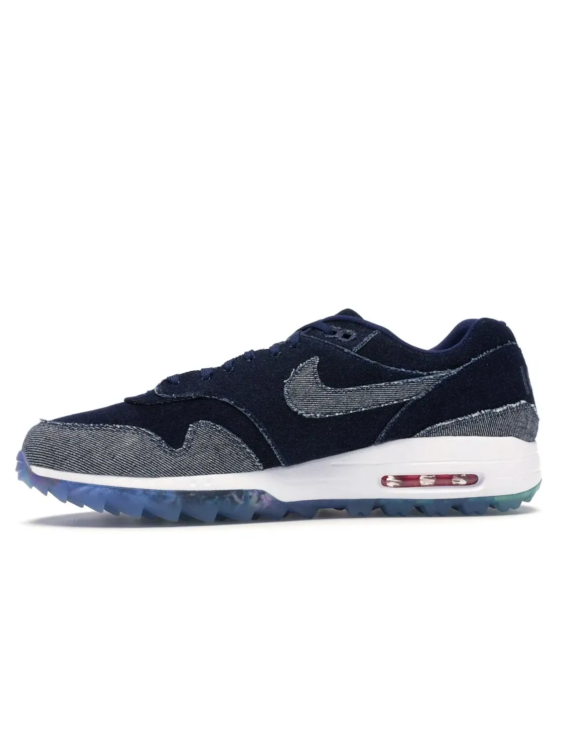 Мужские кроссовки для гольфа с принтом Nike Air Max 1 Golf — изображение 3 из 4, синий/розовый