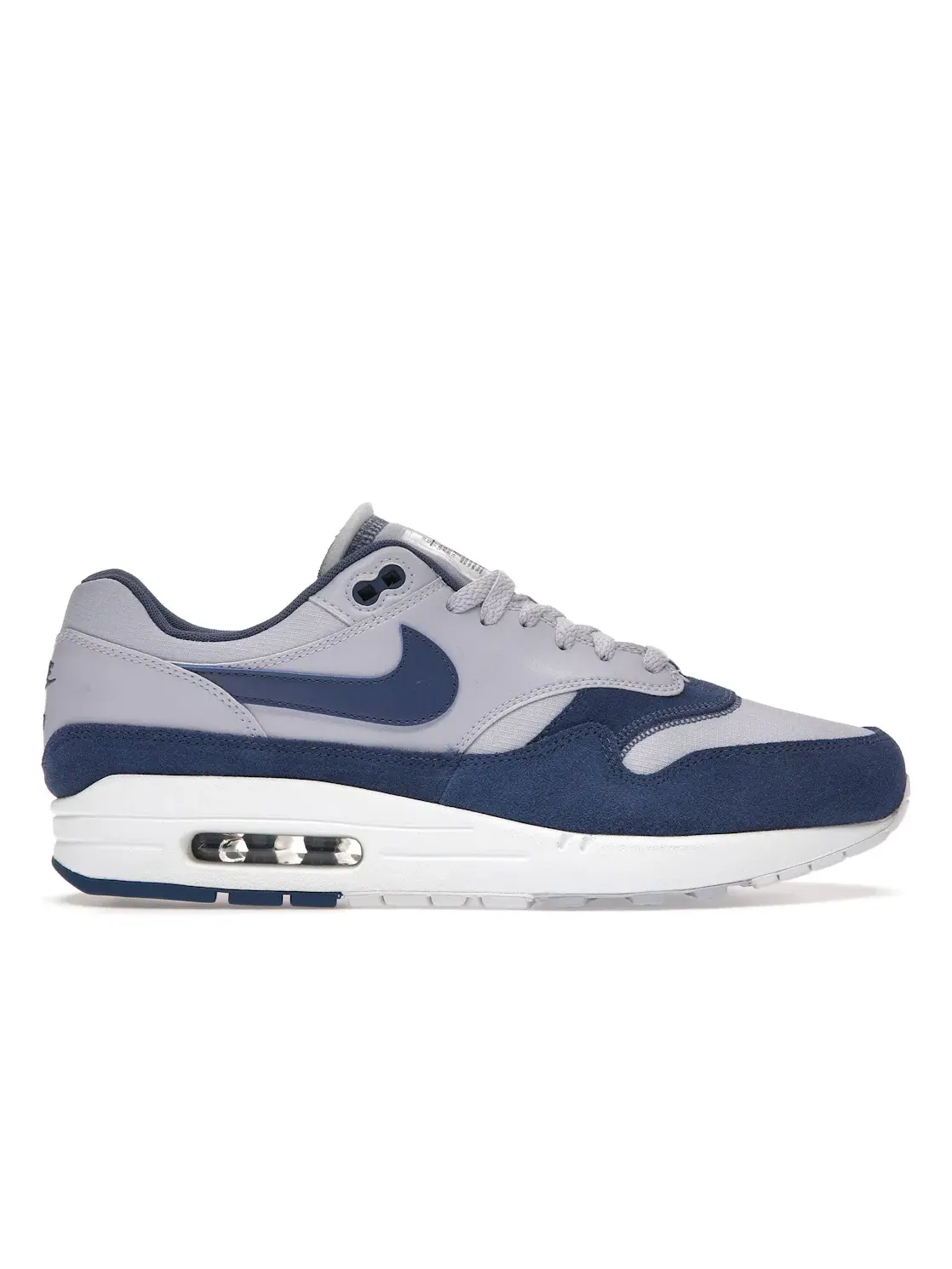 Мужские кроссовки Lifestyle Nike Air Max 1 — изображение 1 из 4, белый-темно-синий