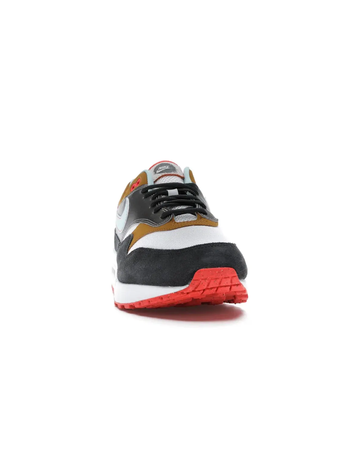 Мужские кроссовки Lifestyle с принтом Nike Air Max 1 Nike — изображение 2 из 4, белый/-темный серый
