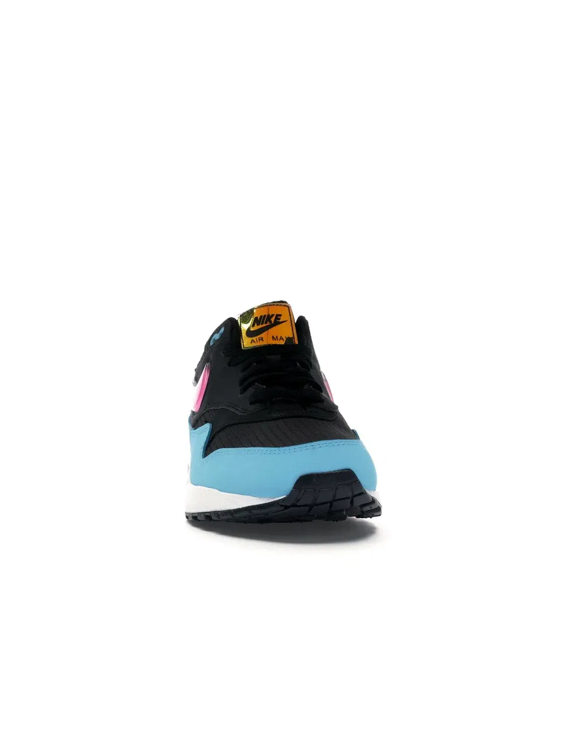 Мужские кроссовки Lifestyle с принтом Nike Air Max 1 Nike — изображение 2 из 4, черный/-синий