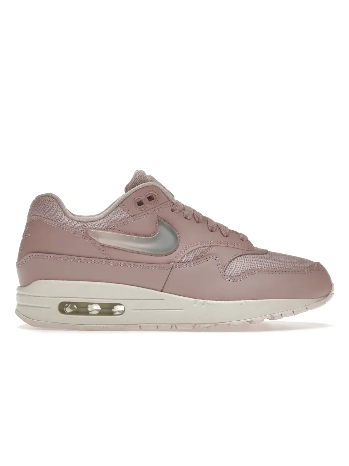 Женские кроссовки Lifestyle Nike Air Max 1 — изображение 1 из 4, белый-бледный розовый