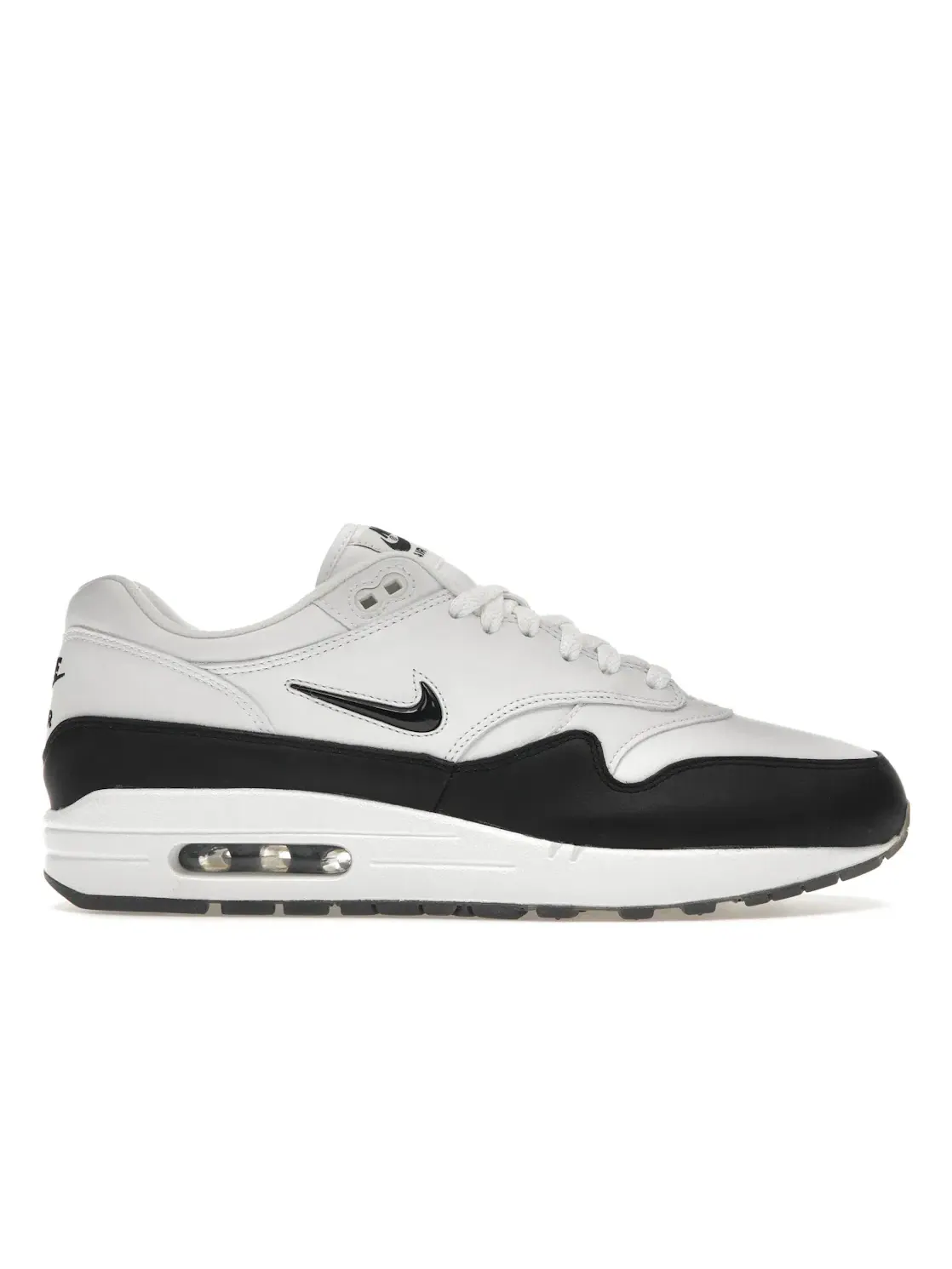 Мужские кроссовки Lifestyle с замшей Nike Air Max 1 — изображение 1 из 4, белый/черный