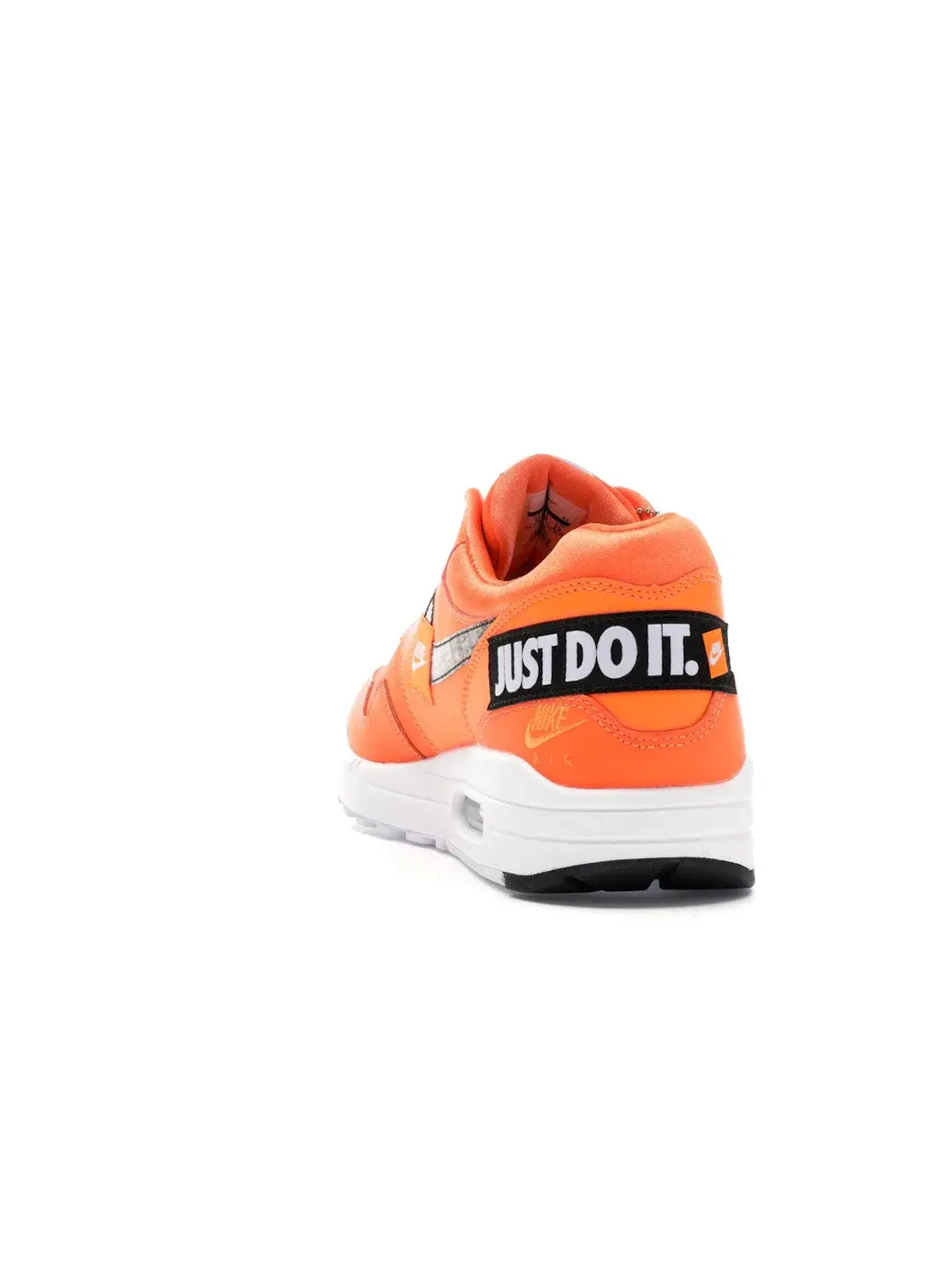 Женские кроссовки Lifestyle с принтом Nike Air Max 1 Just Do It Orange — изображение 4 из 4, оранжевый/белый-черный