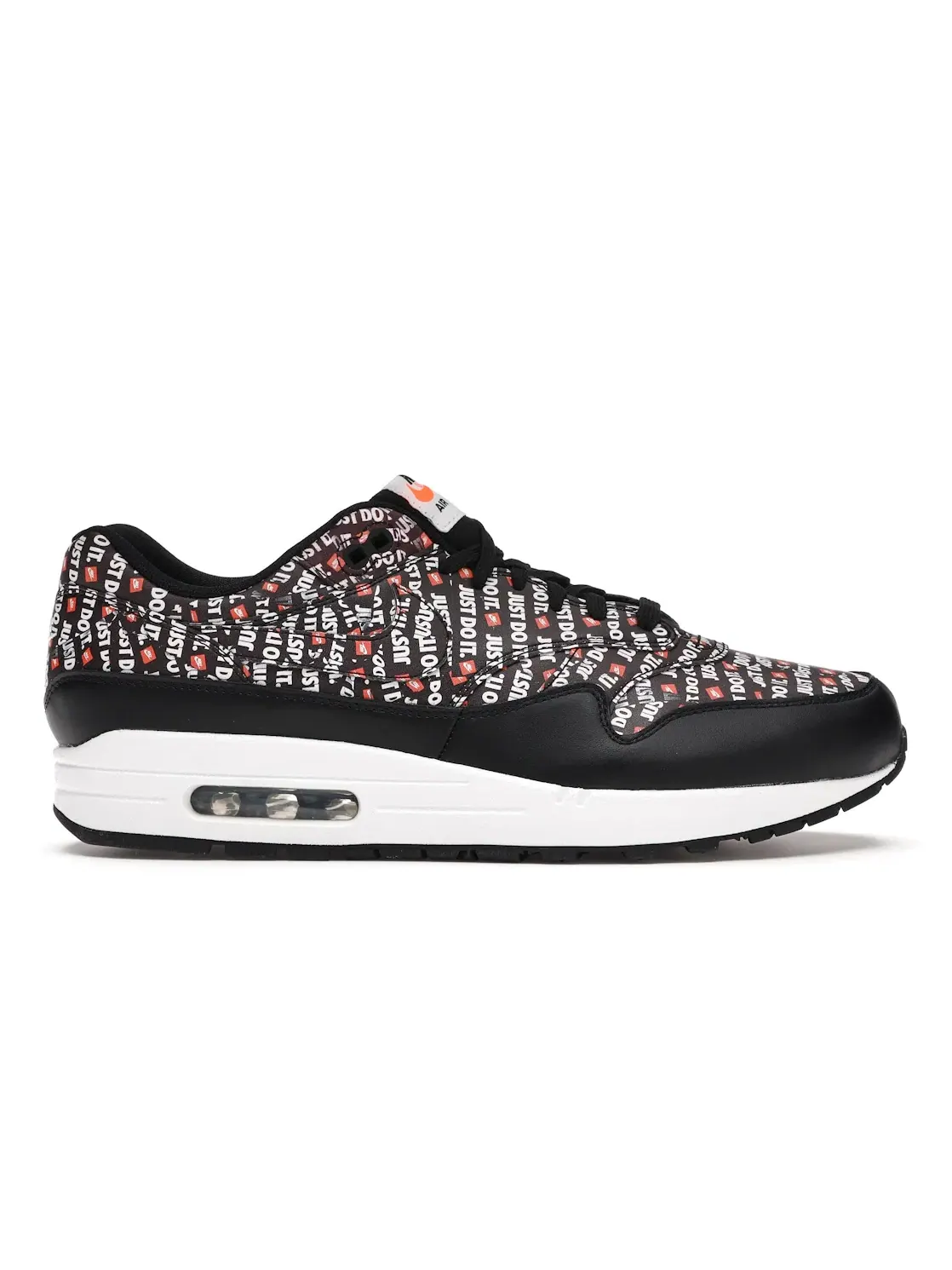 Мужские кроссовки Lifestyle Nike Air Max 1 — изображение 1 из 4, черный/оранжевый-белый