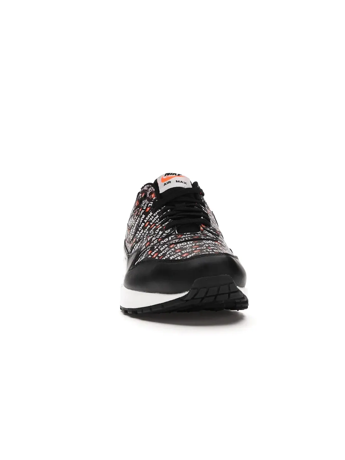 Мужские кроссовки Lifestyle Nike Air Max 1 — изображение 2 из 4, черный/оранжевый-белый
