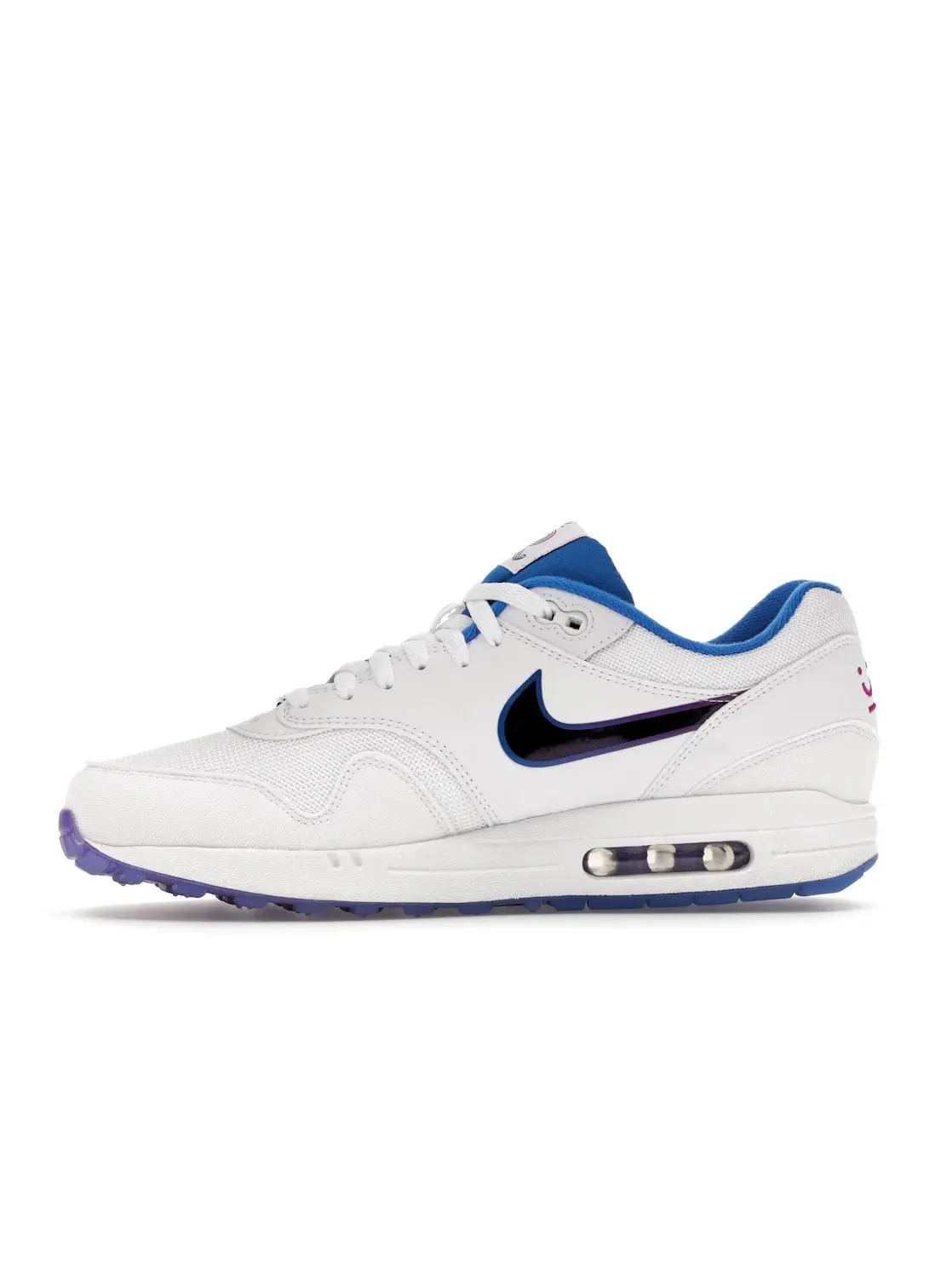 Мужские кроссовки с градиентом Nike Air Max 1 — изображение 3 из 4, белый