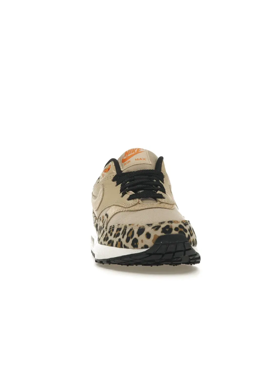 Женские кроссовки с леопардовым принтом Nike Air Max 1 — изображение 2 из 4, оранжевый-черный