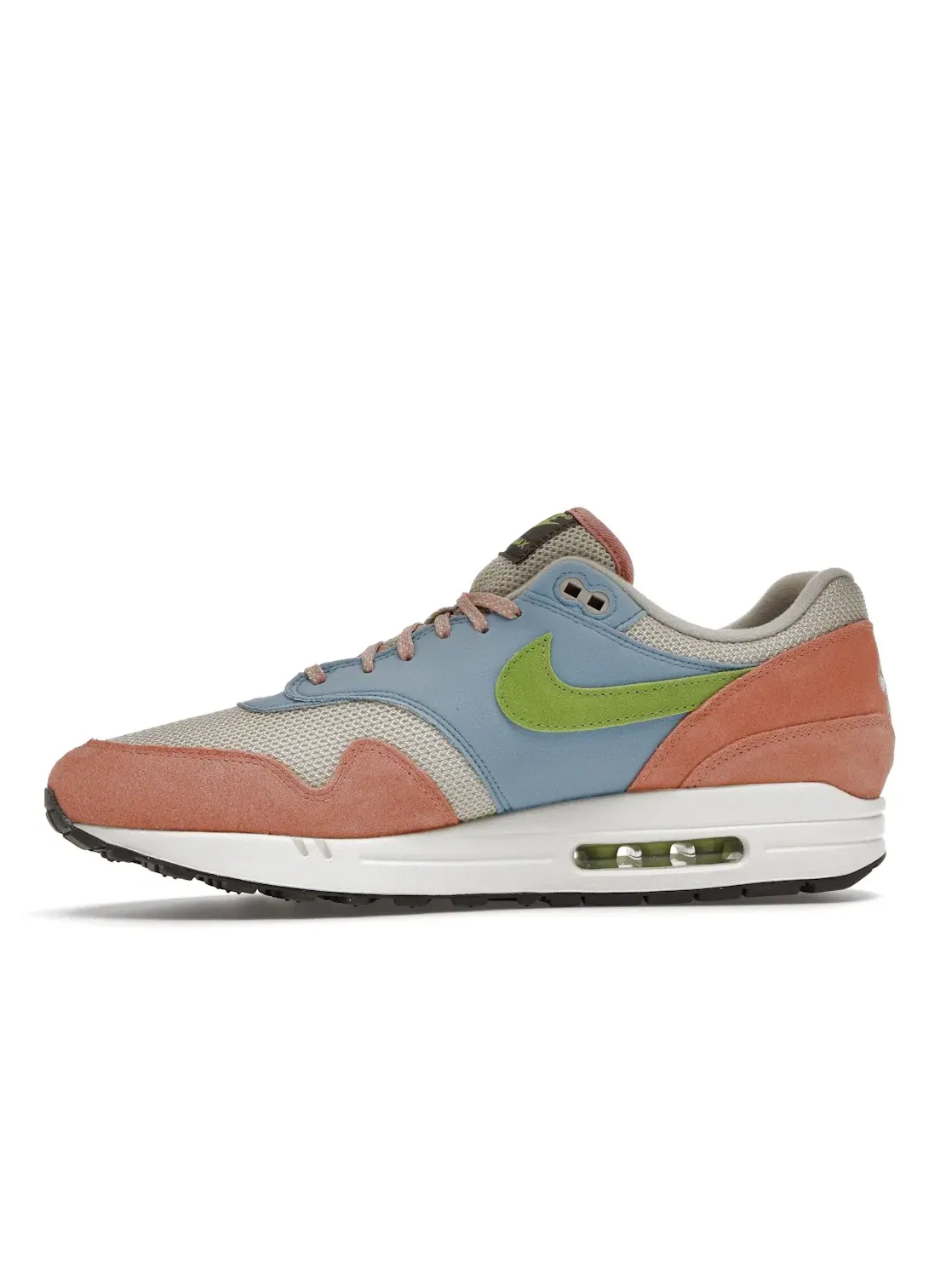 Мужские кроссовки Lifestyle Nike Air Max 1 — изображение 3 из 4, светлый/зеленый