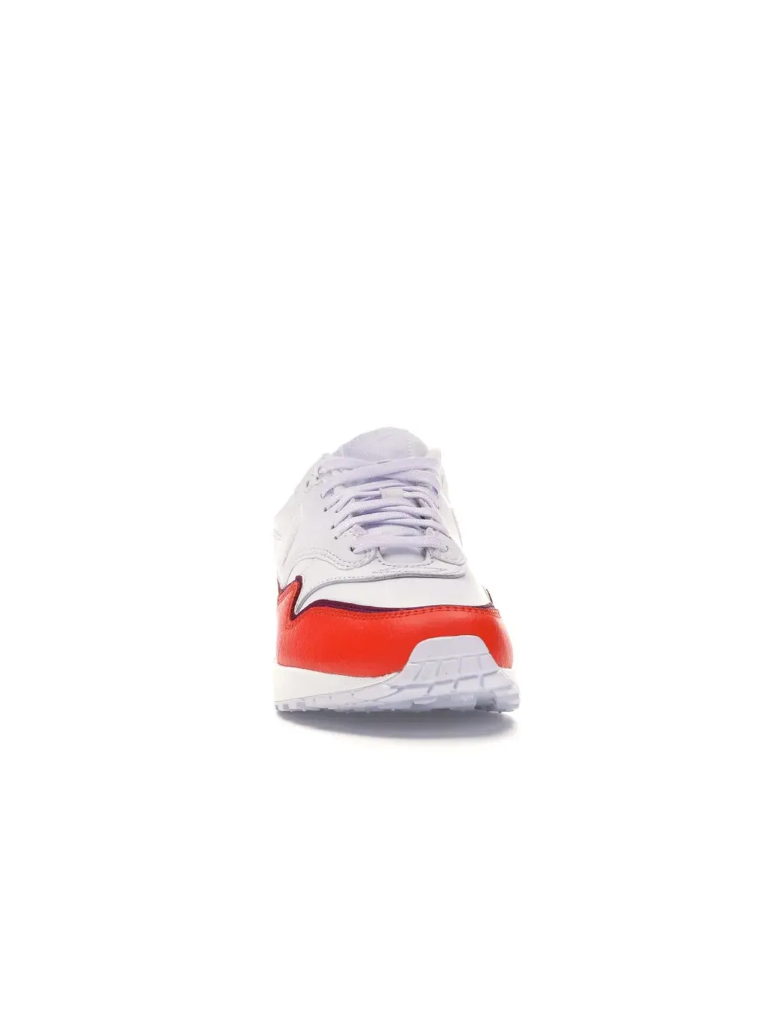 Женские кроссовки Lifestyle Nike Air Max 1 — изображение 2 из 4, белый/красный
