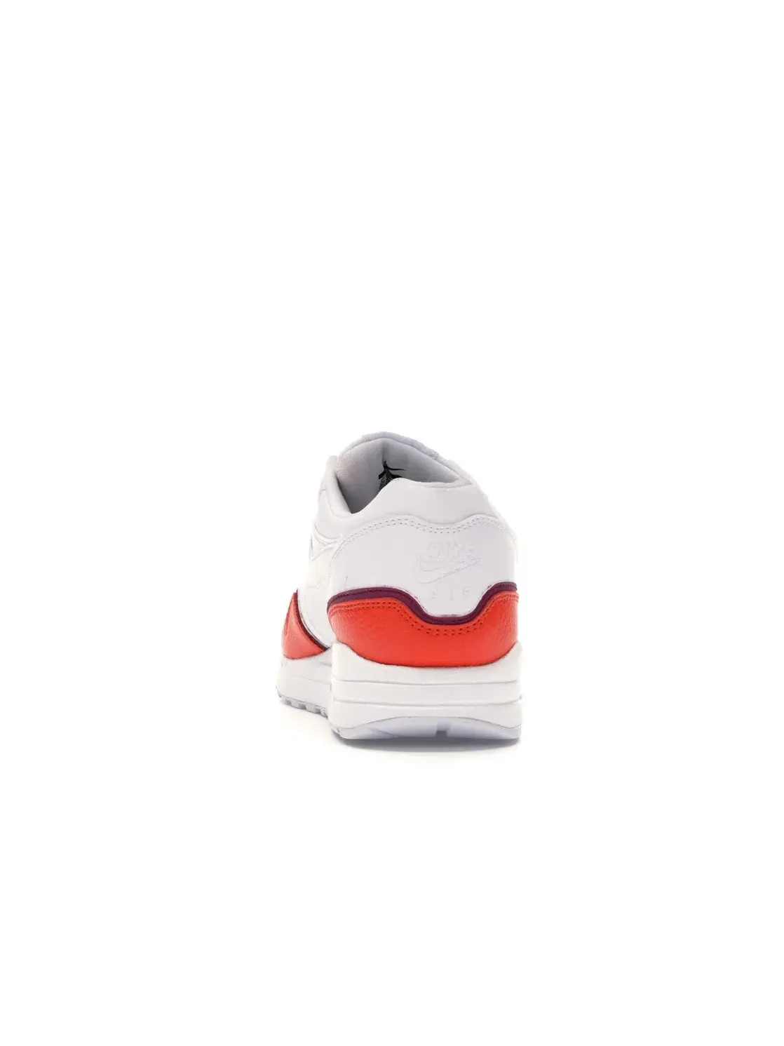 Женские кроссовки Lifestyle Nike Air Max 1 — изображение 4 из 4, белый/красный