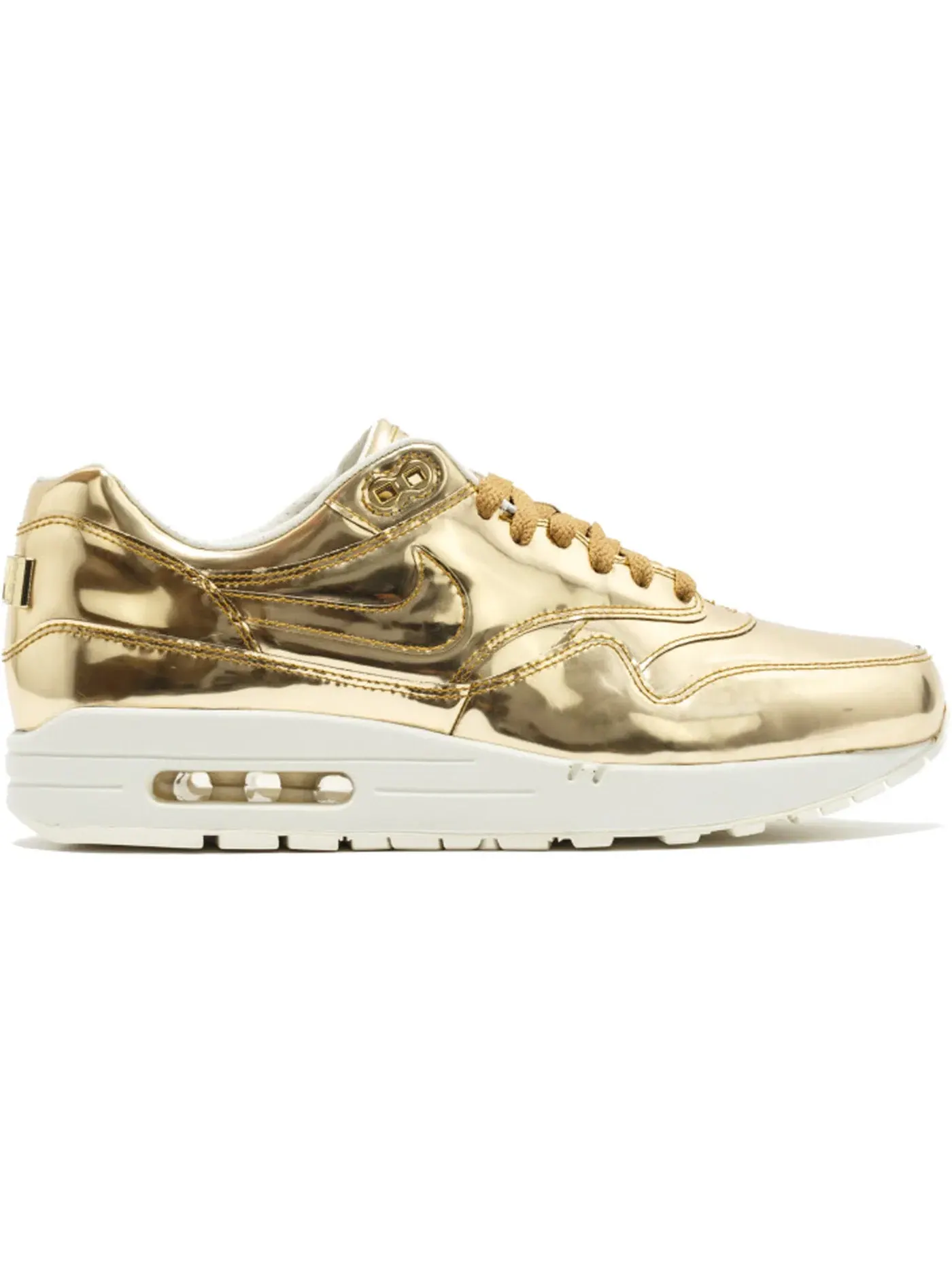 Женские кроссовки Lifestyle Nike Air Max 1 — изображение 1 из 1, металлик золотистый