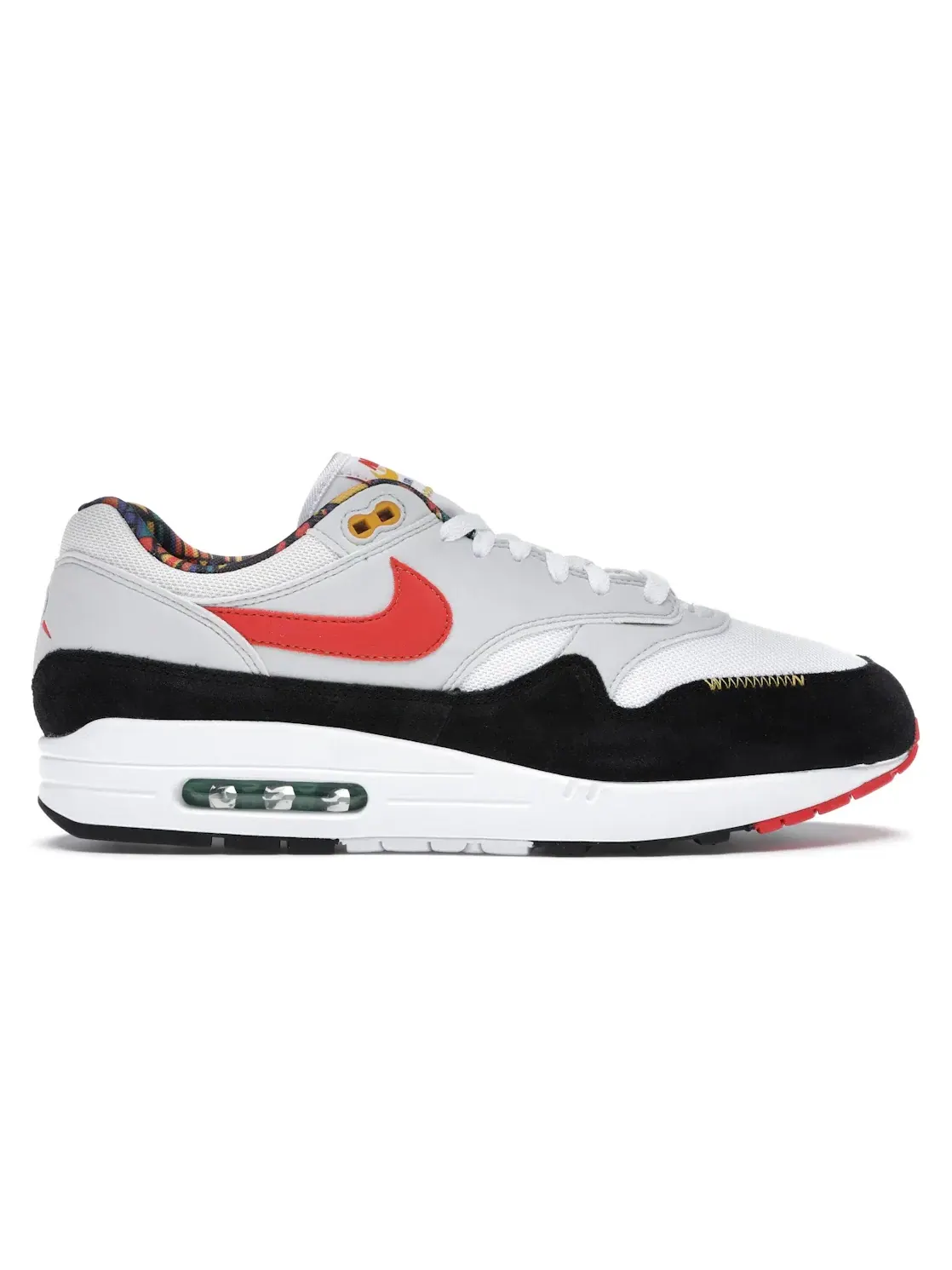 Мужские кроссовки с принтом Nike Air Max 1 Nike — изображение 1 из 4, белый/-синий-красный