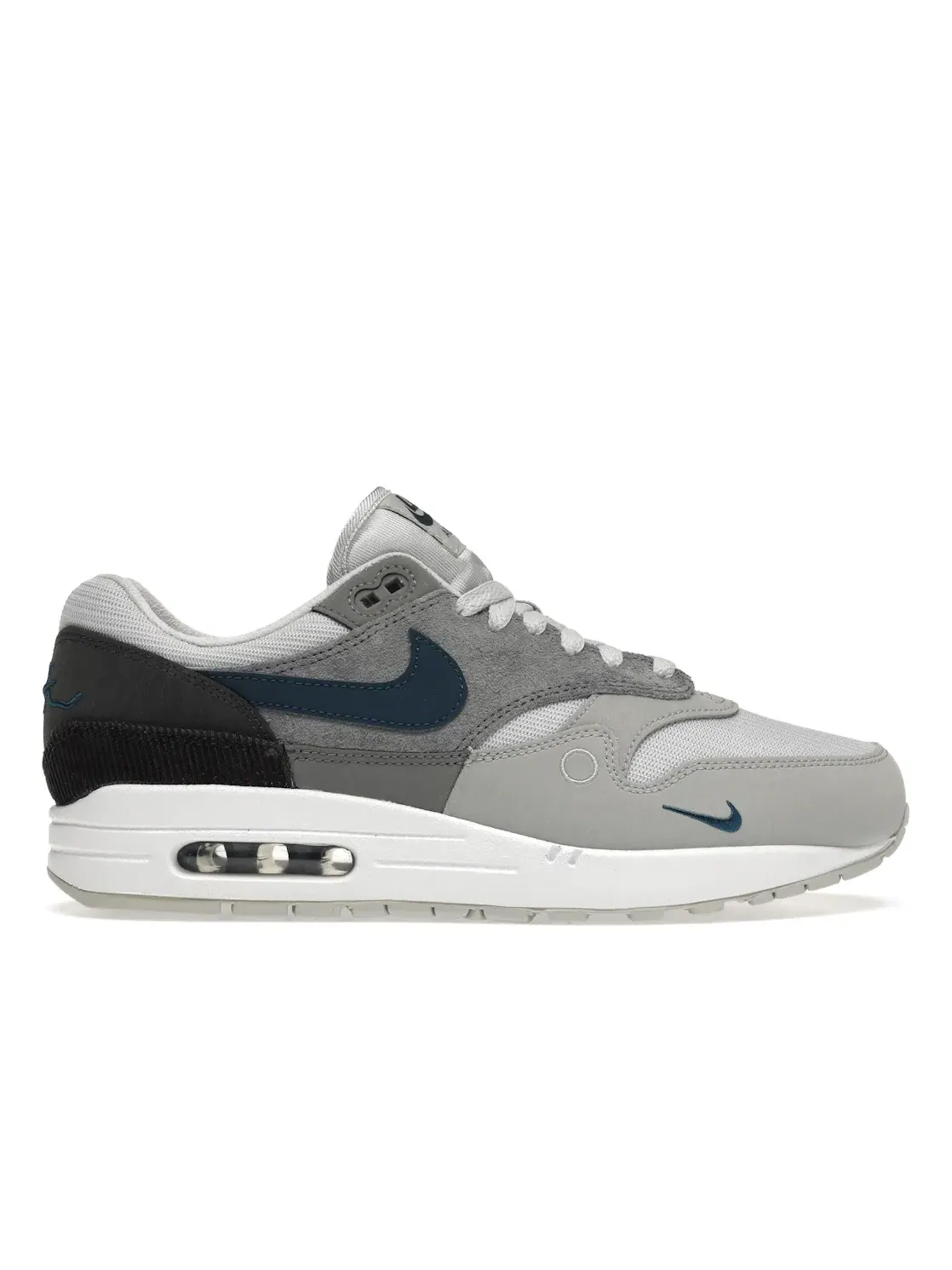 Мужские кроссовки Lifestyle Nike Air Max 1 — изображение 1 из 4, серый/синий-темный серый