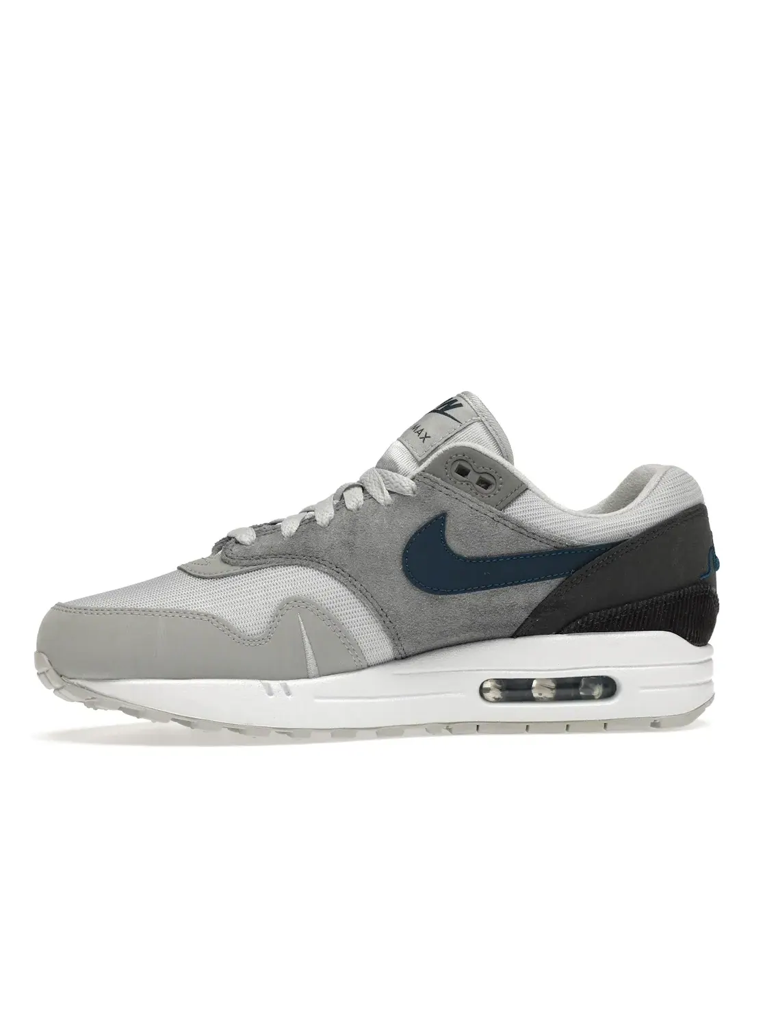 Мужские кроссовки Lifestyle Nike Air Max 1 — изображение 3 из 4, серый/синий-темный серый