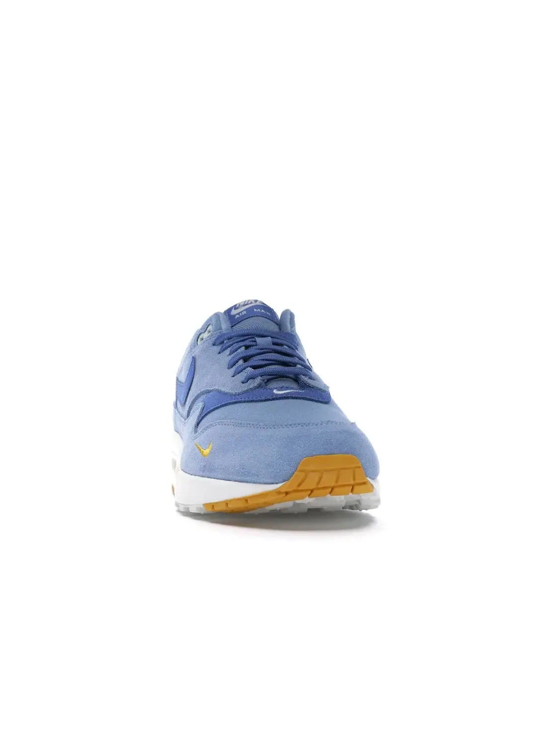 Мужские кроссовки Lifestyle с контрастными вставками Nike Air Max 1 — изображение 2 из 4, синий/желтый-синий