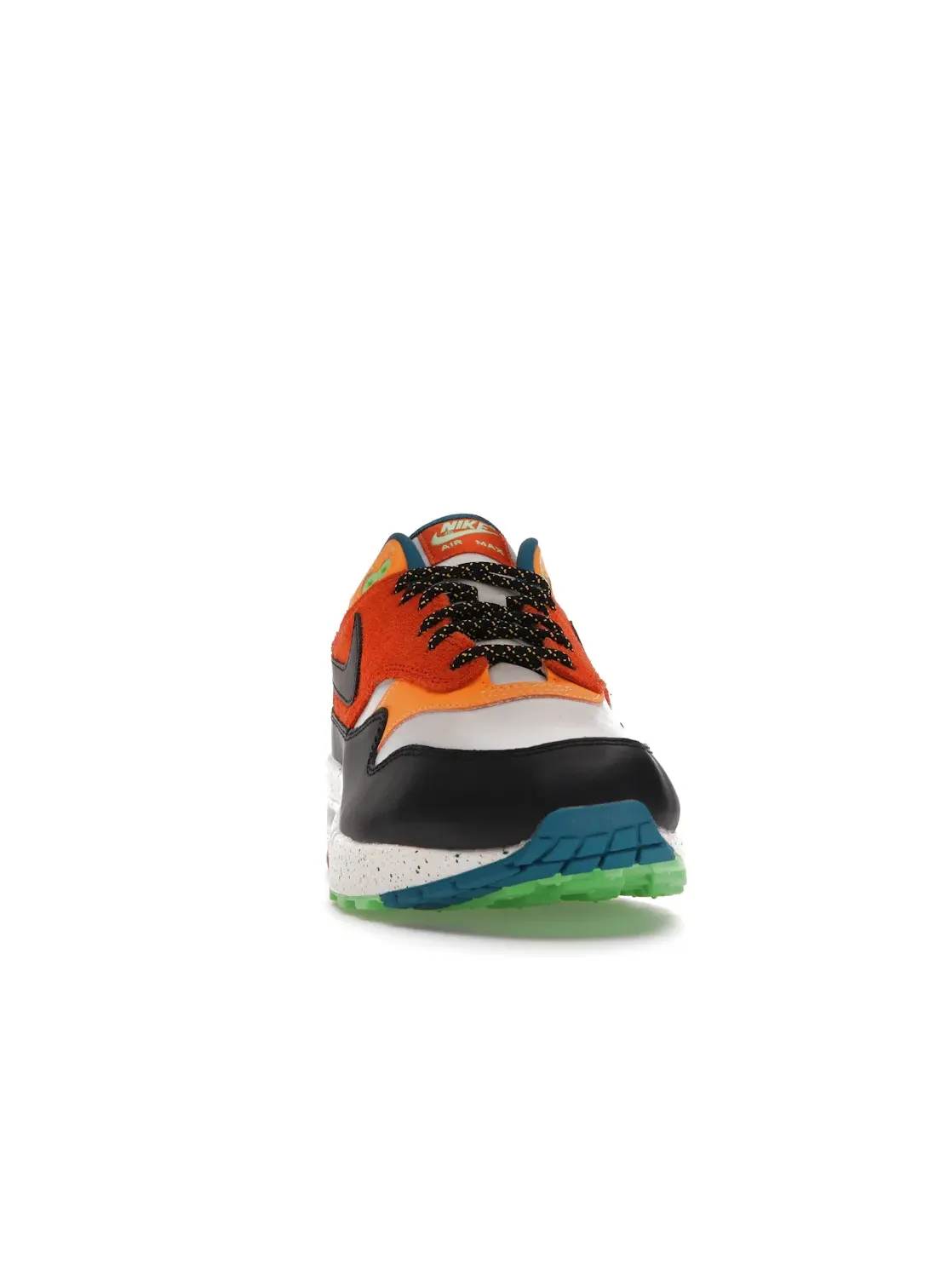 Мужские кроссовки Lifestyle с ярким дизайном Nike Air Max 1 Nike — изображение 2 из 4, белый/черный--синий