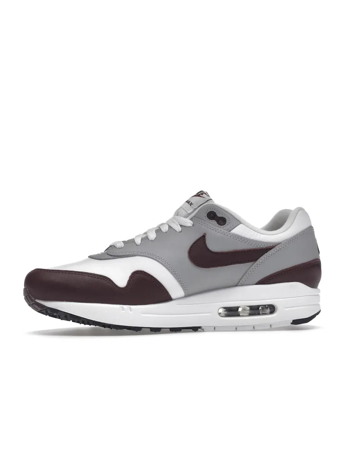 Мужские кроссовки с технологией Air Max Nike Air Max 1 — изображение 3 из 4, белый/-серый-черный