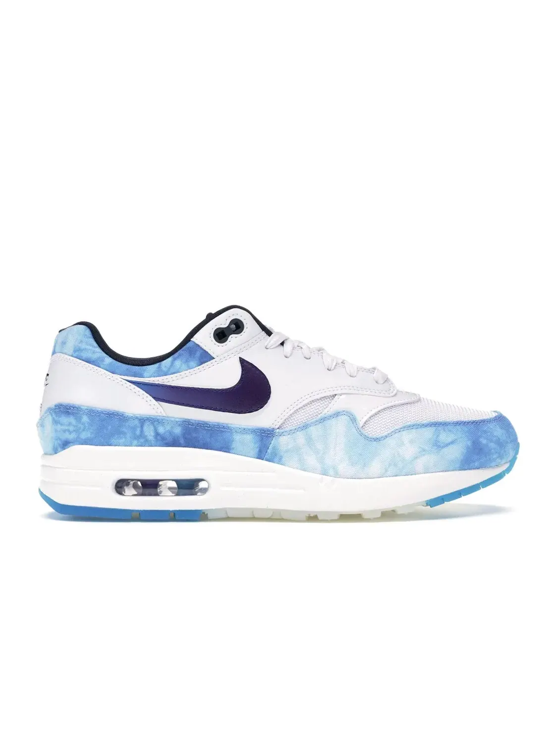 Женские кроссовки Lifestyle Nike Air Max 1 — изображение 1 из 4, белый/фиолетовый-темный