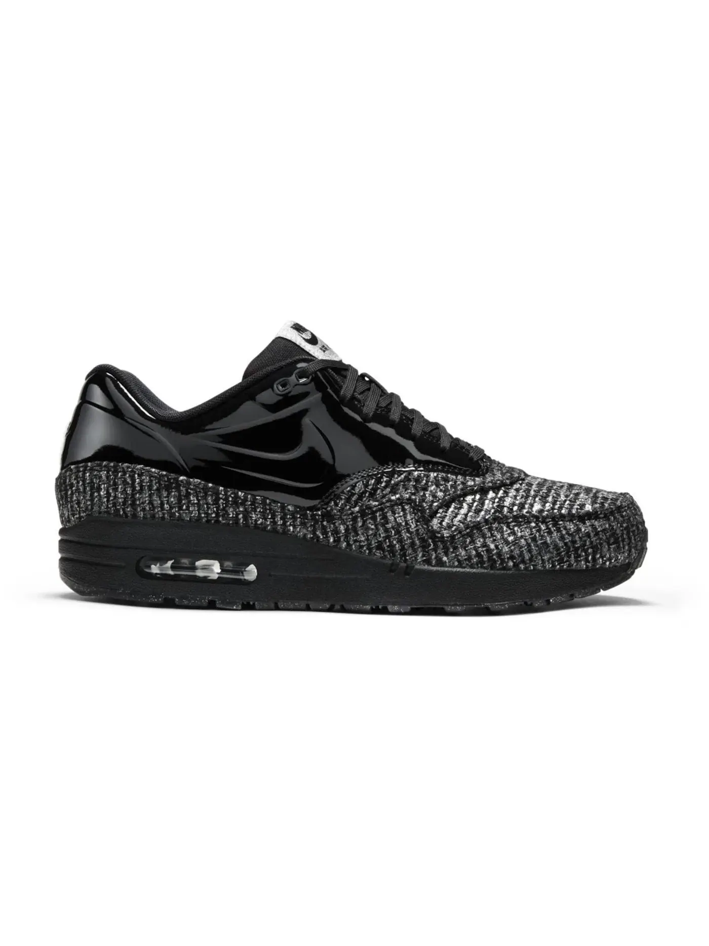 Женские кроссовки Lifestyle Nike Air Max 1 — изображение 1 из 1, черный/черный-серый